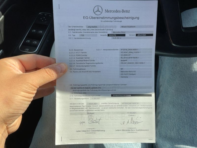 Mercedes-Benz GLB-Klasse GLB 200 d 2022 – снимка 21