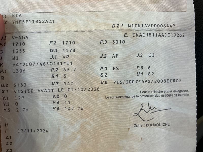 Kia Venga 1.4 Basic 2010 – снимка 5