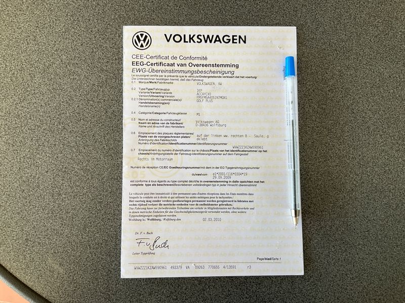 Volkswagen Golf VI Plus 1.6 TDI Trendline 2010 – снимка 6