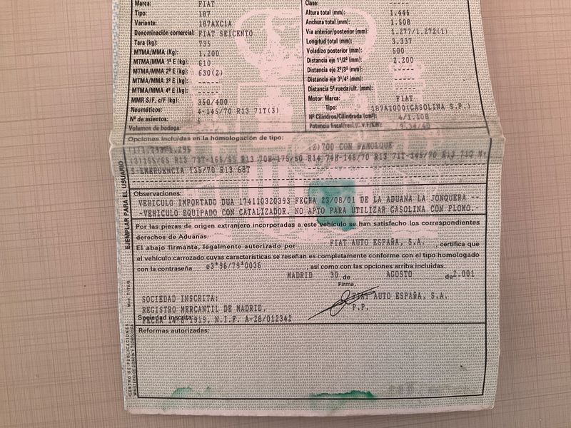Fiat Seicento 1.1 Active 2001 – снимка 5