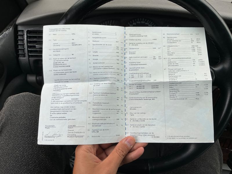 Opel Vectra 2.2 Elegance 2001 – снимка 6