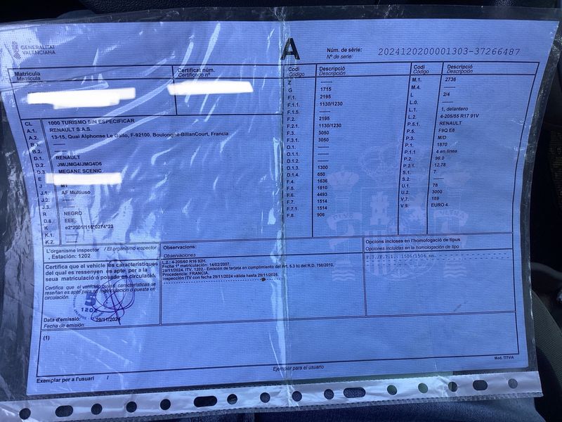 Renault Grand Scenic 1.9 dCi Expression 2007 – снимка 6