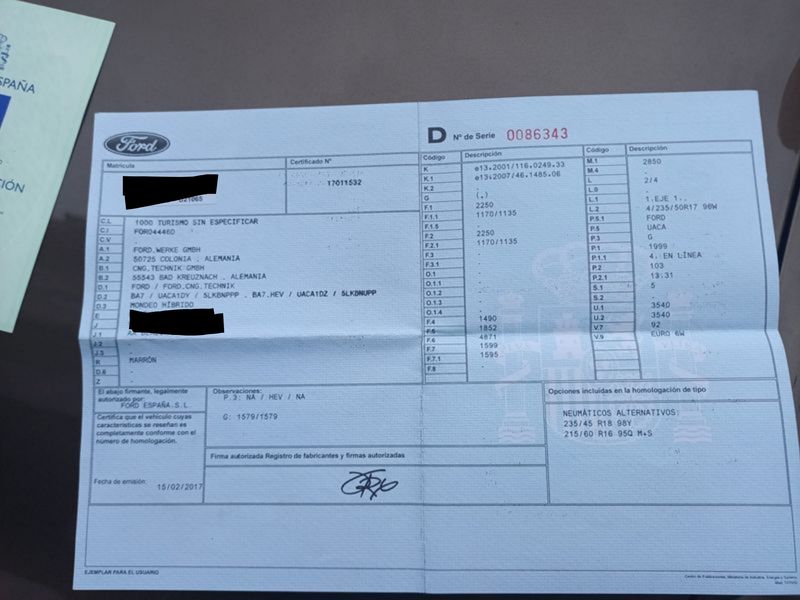 Ford Mondeo 2.0 Hybrid Vignale 2017 – снимка 27
