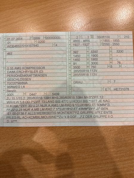 Mercedes-Benz G-Klasse G 55 AMG Kompressor 2004 – снимка 23