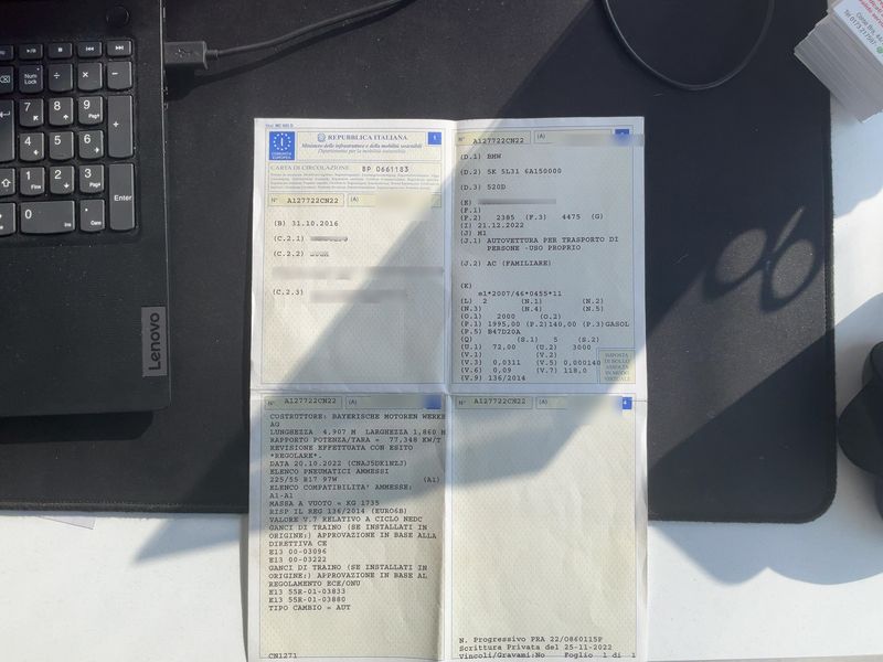 BMW 5er 520d 2016 – снимка 15