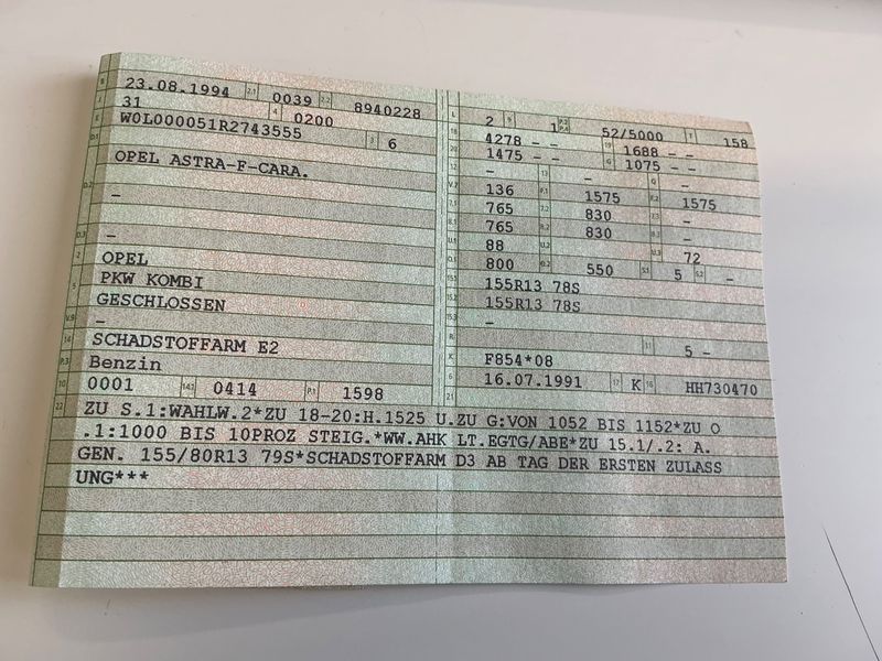 Opel Astra 1.6 GL 1994 – снимка 5