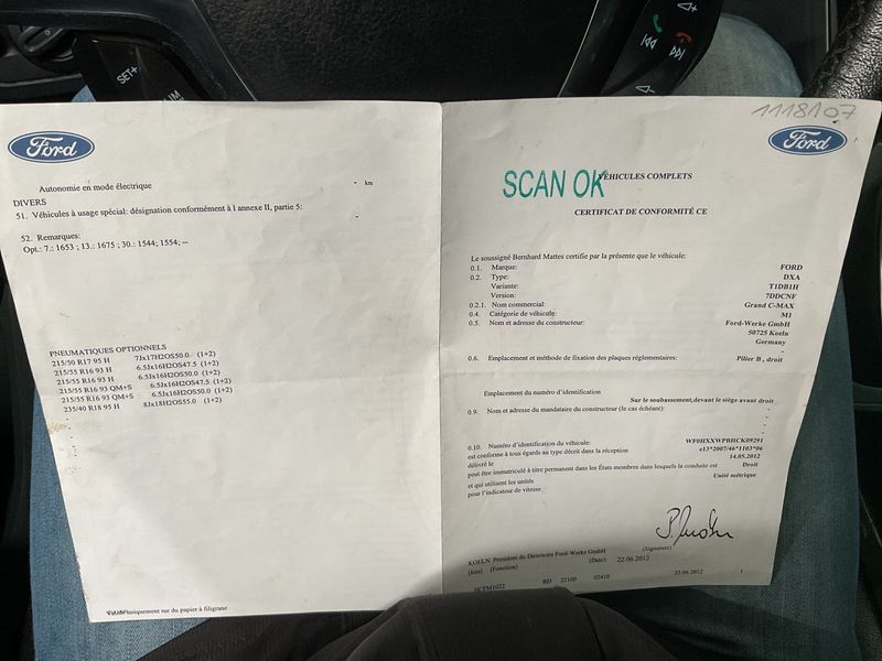 Ford Grand C-Max 1.6 TDCi Titanium 2012 – снимка 6