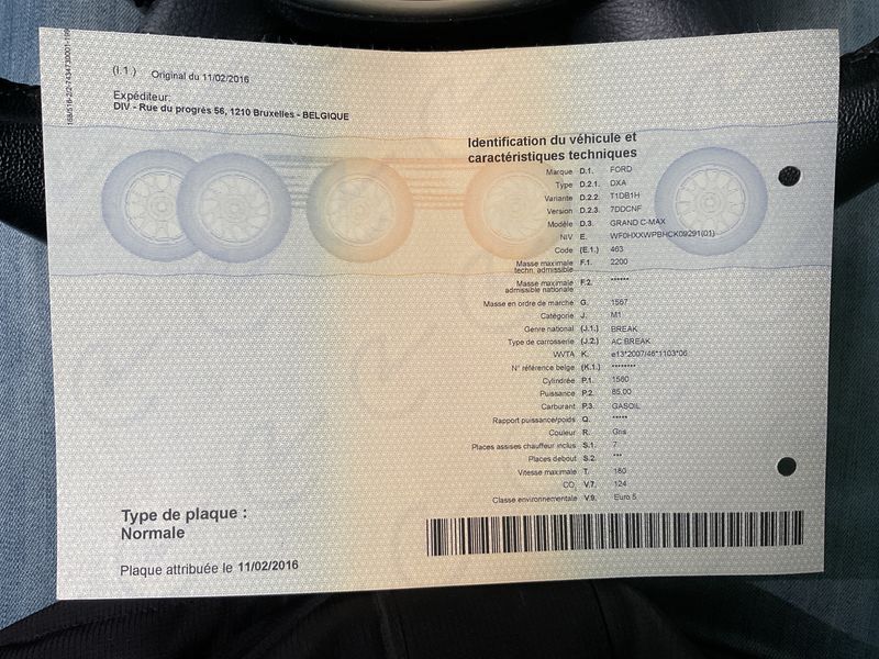 Ford Grand C-Max 1.6 TDCi Titanium 2012 – снимка 5
