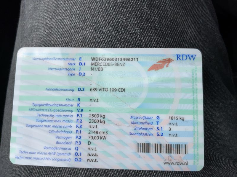 Mercedes-Benz Vito 109 CDI lang 2009 – снимка 20
