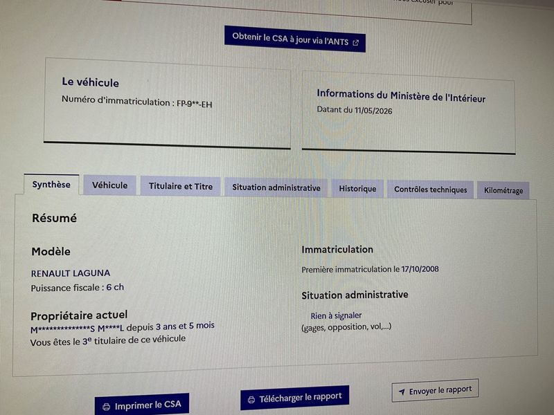 Renault Laguna 1.5 dCi Expression 2008 – снимка 6