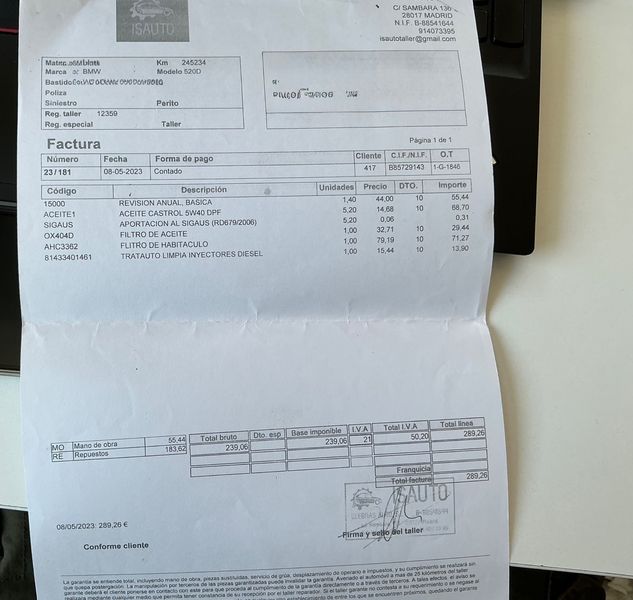 BMW 5er 520d 2011 – снимка 25