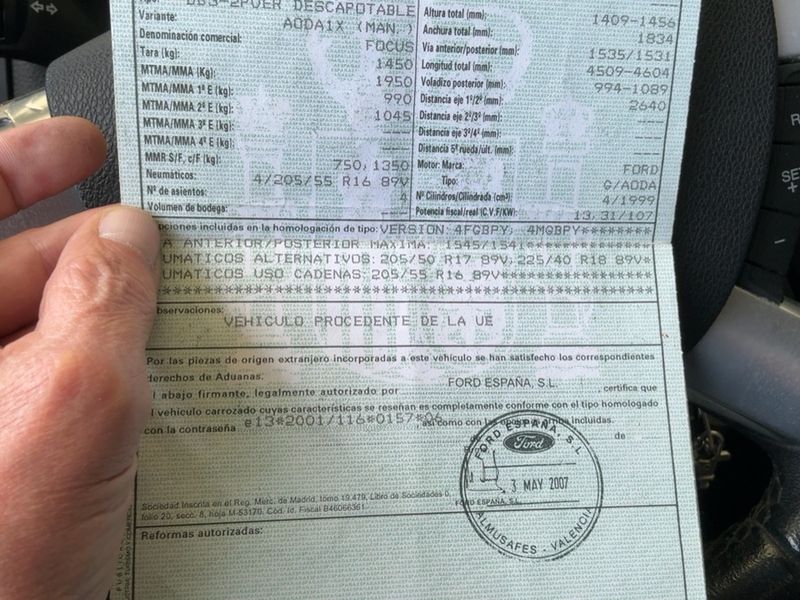 Ford Focus 2.0 Titanium 2007 – снимка 21