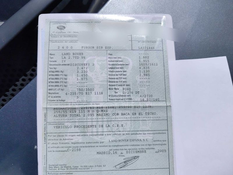 Land Rover Discovery 2.7 Td V6 TD SE 2005 – снимка 15