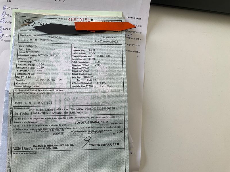 Toyota Prius 1.5 Sol 2008 – снимка 6