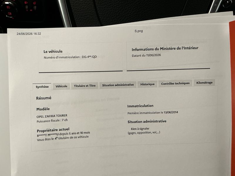 Opel Zafira Tourer 2.0 CDTI Cosmo 2014 – снимка 6