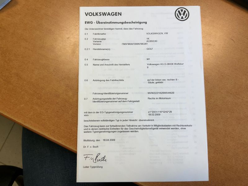 Volkswagen Golf VI 1.6 Comfortline 2009 – снимка 16