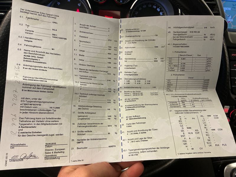 Opel Insignia 2.0 CDTI Sport 2010 – снимка 6