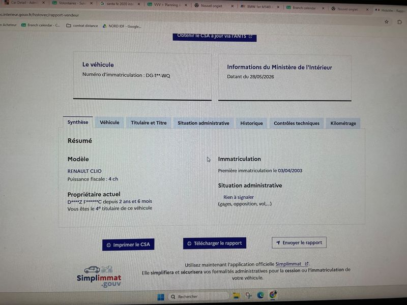 Renault Clio 1.5 dCi Expression 2003 – снимка 6