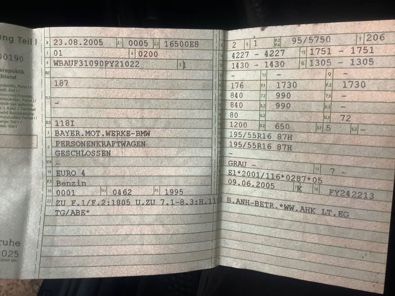 BMW 1er 118i 2005 – снимка 5