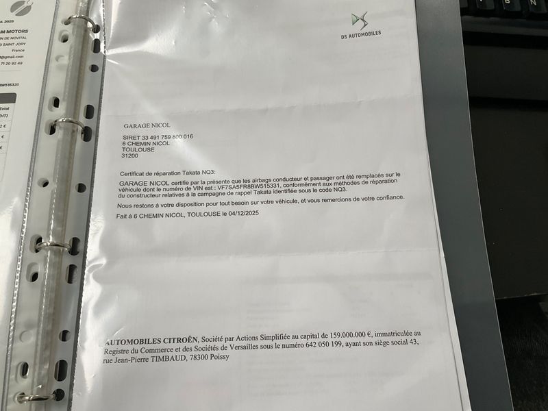 Citroen DS3 1.6 THP SportChic 2011 – снимка на щета