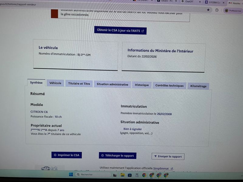 Citroen C6 2.2 HDi BiTurbo Pallas 2007 – снимка 6