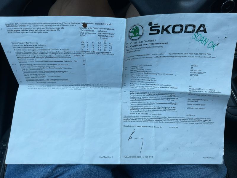 Skoda Superb 1.6 TDI Elegance 2015 – снимка 16