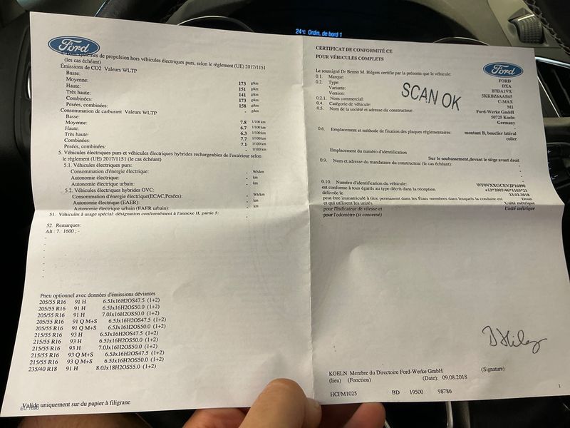 Ford C-Max 1.0 EcoBoost Sport 2018 – снимка 22