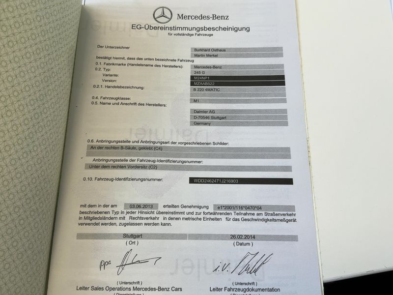 Mercedes-Benz B-Klasse B 220 4Matic 2014 – снимка 22