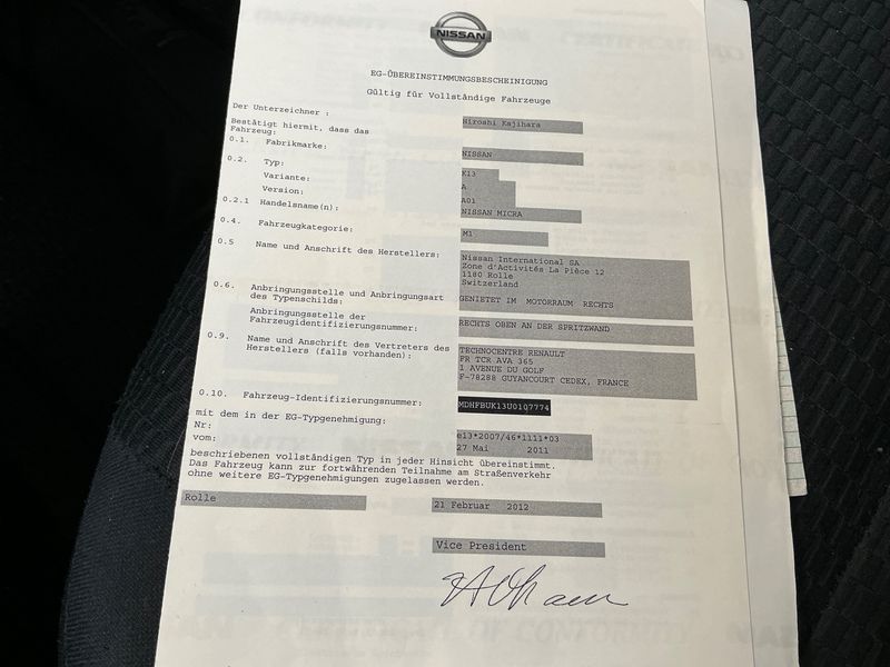 Nissan Micra 1.2 Visia First 2012 – снимка 6