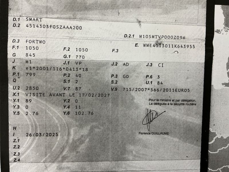 Smart fortwo 0.8 CDI Passion 2012 – снимка 5