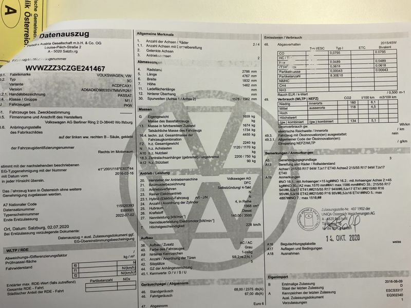 Volkswagen Passat 2.0 TDI Highline 4Motion BlueMotion Tech 2016 – снимка 22
