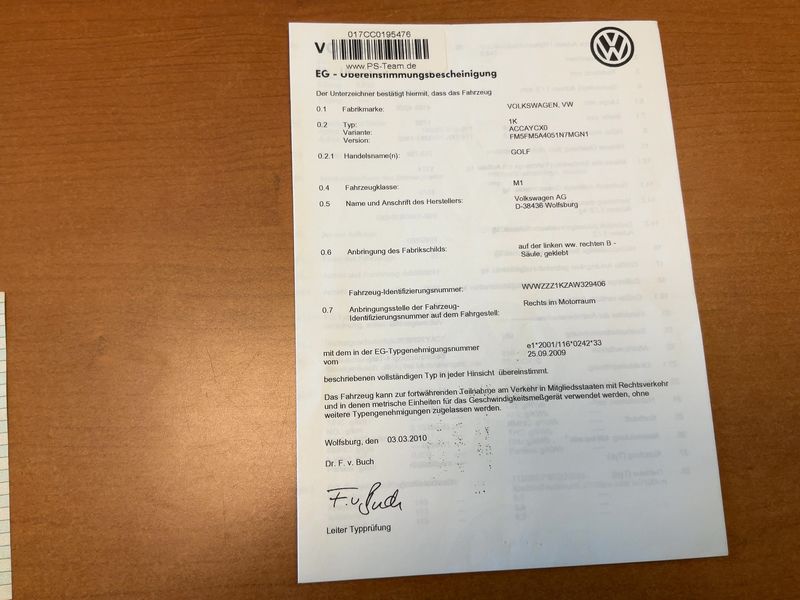 Volkswagen Golf VI 1.6 TDI Comfortline 2010 – снимка 22