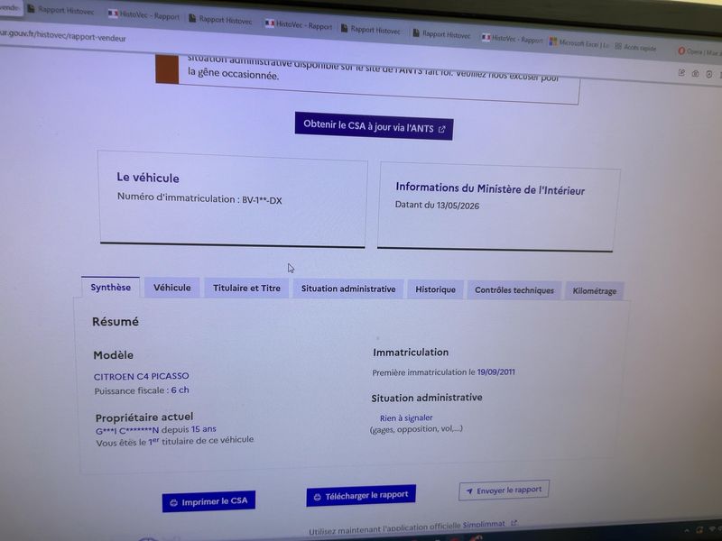 Citroen C4 Picasso 1.6 HDi Confort 2011 – снимка 21