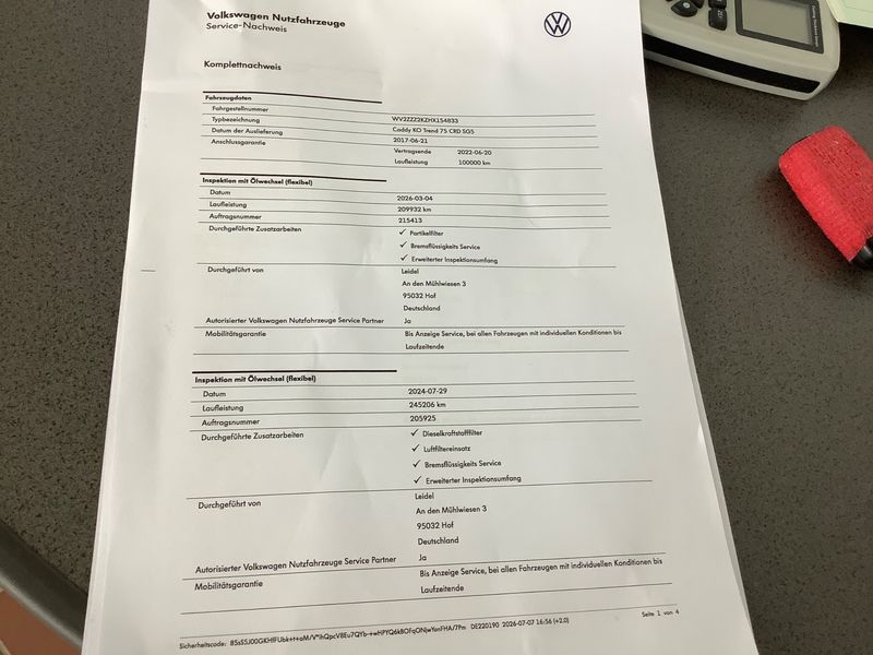 Volkswagen Caddy 2.0 TDI Trendline BlueMotion Tech 2017 – снимка 24