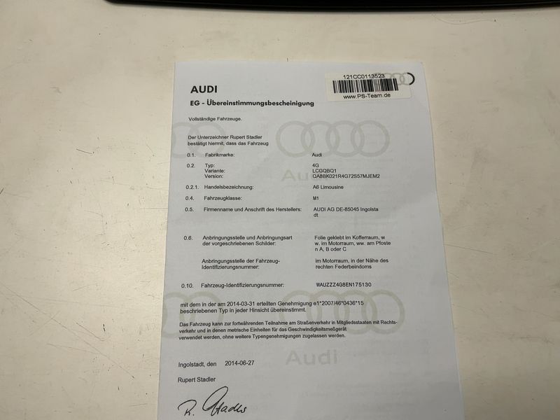 Audi A6 3.0 V6 TDI quattro 2014 – снимка 21