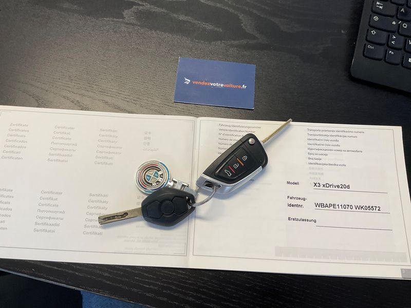 BMW X3 xDrive 20d 2009 – снимка на щета