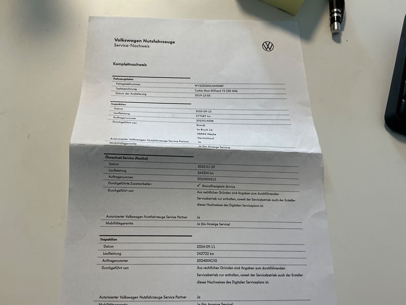 Volkswagen Caddy 2.0 TDI Maxi Trendline BlueMotion Tech 2019 – снимка 25
