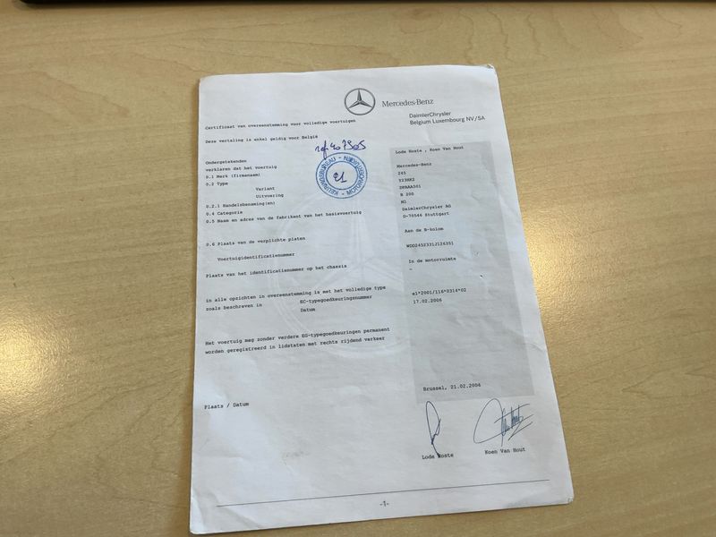Mercedes-Benz B-Klasse B 200 2006 – снимка 21