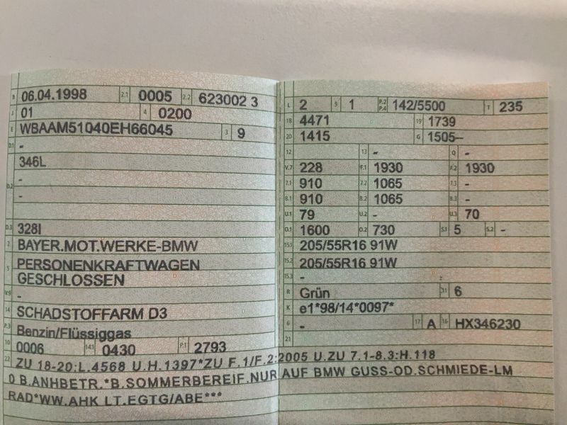 BMW 3er 328i 1998 – снимка 20