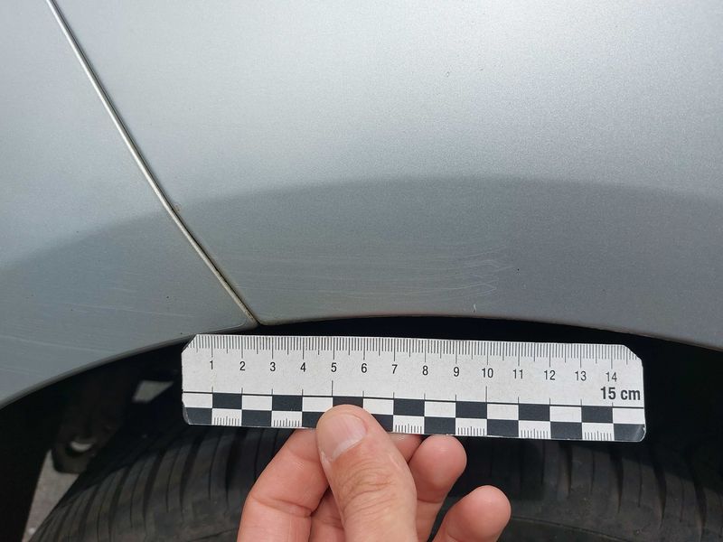 Toyota Yaris 1.4 D-4D Confort 2009 – снимка на щета