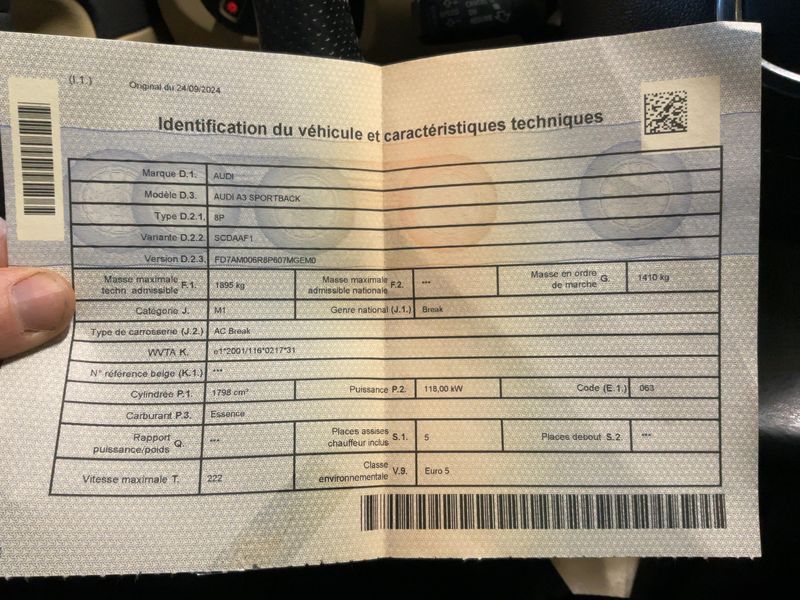 Audi A3 Sportback 1.8 TFSI Attraction 2012 – снимка 20