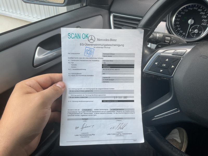 Mercedes-Benz M-Klasse ML 250 CDI BlueTEC 2013 – снимка 21