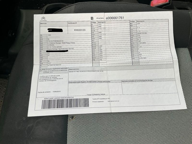Citroen Berlingo 1.5 Blue-HDi Feel M 2019 – снимка 21