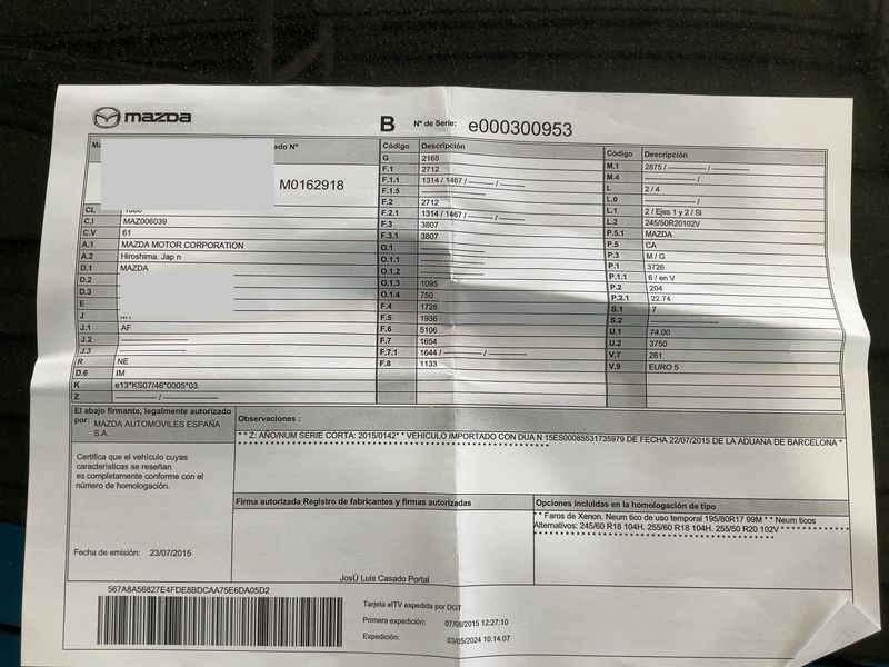 Mazda CX-9 3.7 V6 Luxury 2015 – снимка 21