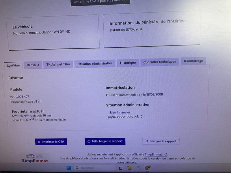 Peugeot 407 2.0 HDi Premium Pack 2008 – снимка 6