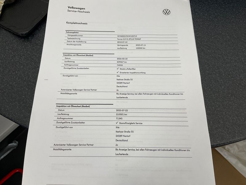 Volkswagen Touran 2.0 TDI Join 2018 – снимка 23