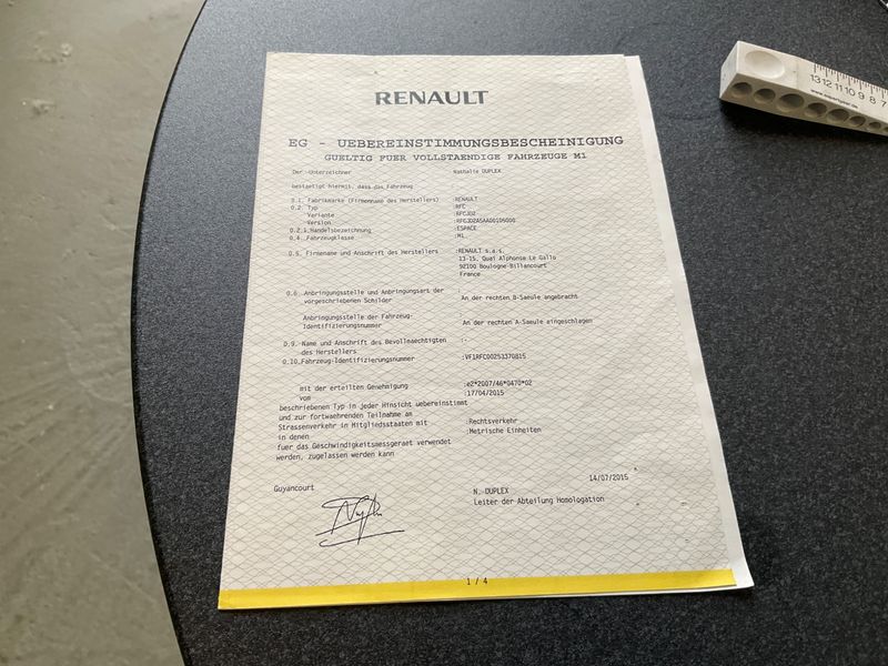 Renault Espace 1.6 dCi Energy Intens 2015 – снимка 21