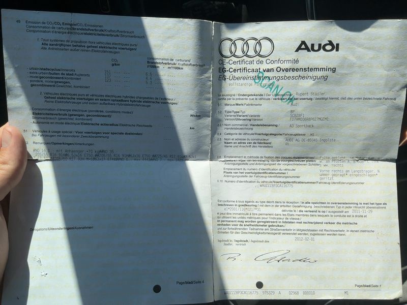 Audi A3 Sportback 1.2 TFSI Attraction 2012 – снимка 22
