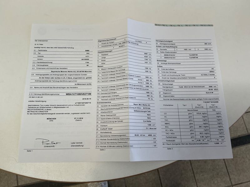 BMW 1er 116d 2016 – снимка 21