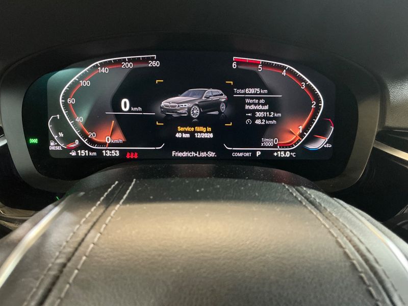 BMW 5er 520d Mild-Hybrid Sport Line 2020 – снимка 19